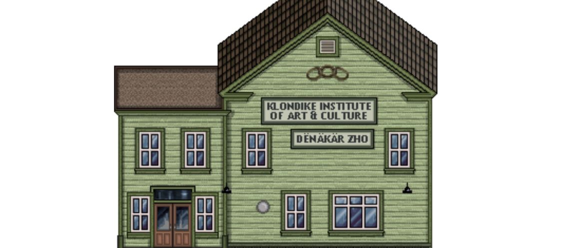 A digital drawing of the KIAC building where job opportunities await. by Aire Ouverte