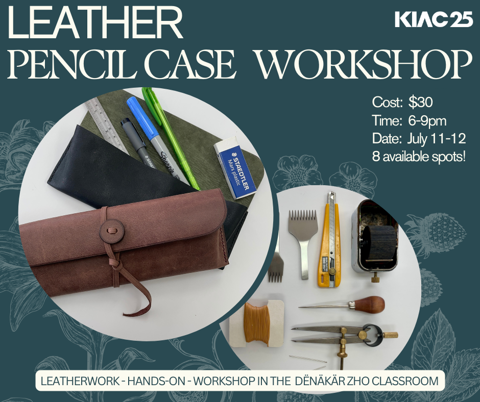 2-Day Leather pencil case workshop