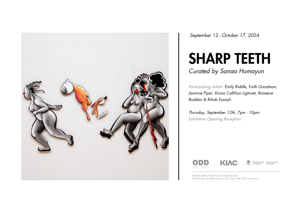 In the ODD Gallery: SHARP TEETH | Curated by Sanaa Humayun