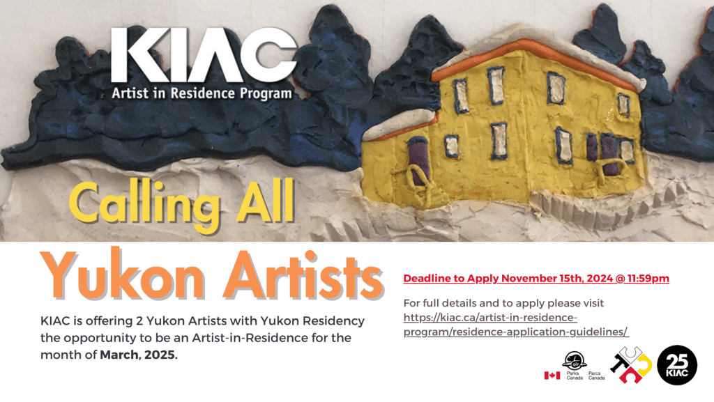 Exclusive Residency Opportunity for Yukon Artists!