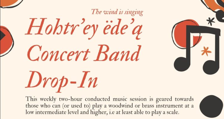 Image for the Hohtr'ey ëde'q Concert Band Drop-In