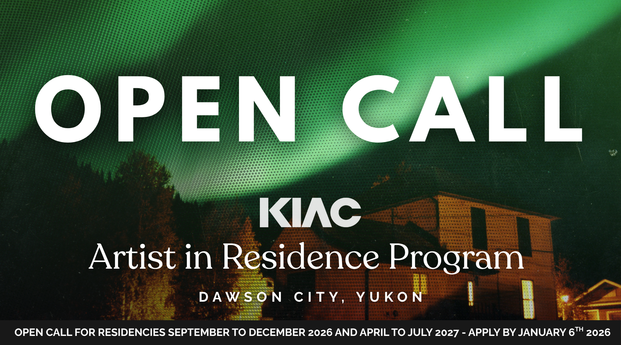 KIAC’s Artist-in-Residency Program is OPEN for New Applications 2026/27