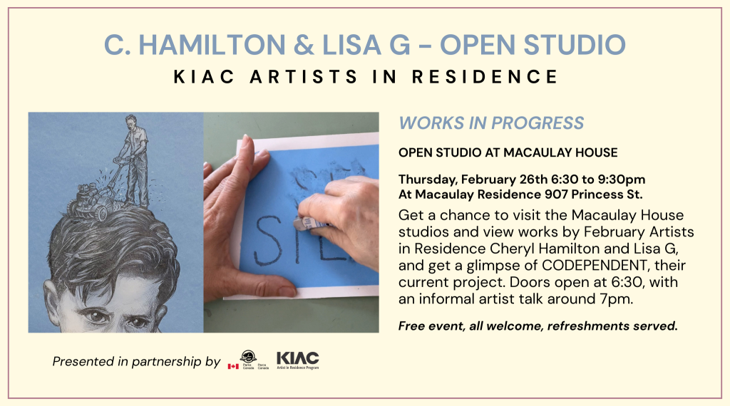 Works in Progress – Open Studio at Macaulay House