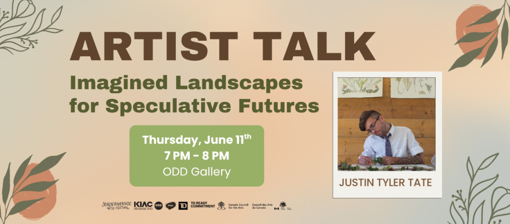 Artist Talk “Imagined Landscapes for Speculative Futures” with Justin Tyler Tate