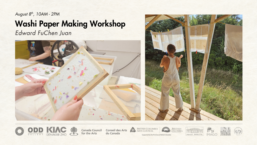 Washi Paper Making Workshop with Ed FuChen Juan