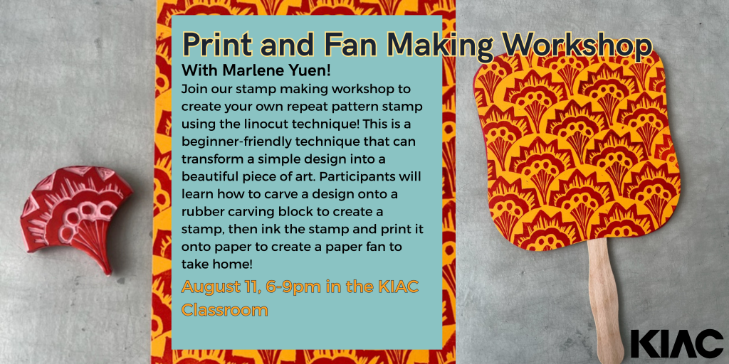 Print and Fan Making Workshop